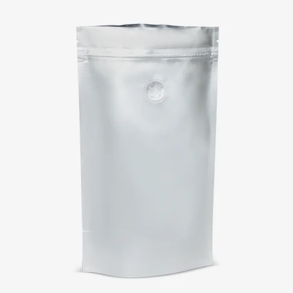 Silver Glossy Doypack