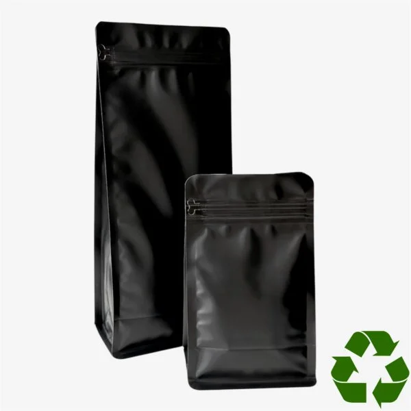 Recyclable Flat Bottom – B&W